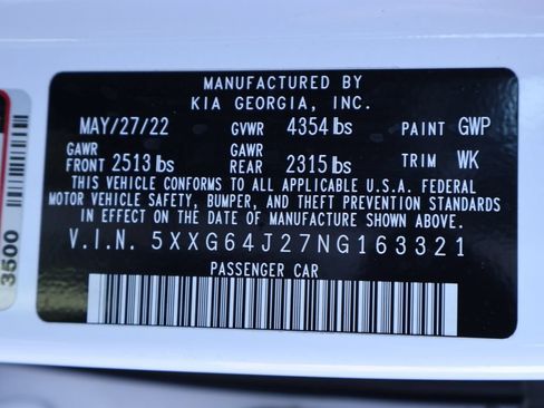 Used 2022 Kia K5 GT-Line FWD image 41