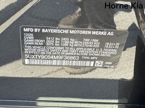 Used 2021 BMW X3 M40i w/ Premium Package AWD/4WD image 29