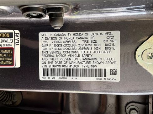 Used 2021 Honda CR-V EX-L image 34
