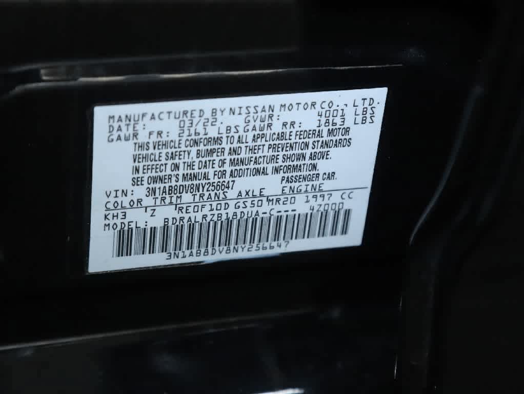 Used 2022 Nissan Sentra SR w/ Midnight Edition FWD image 19