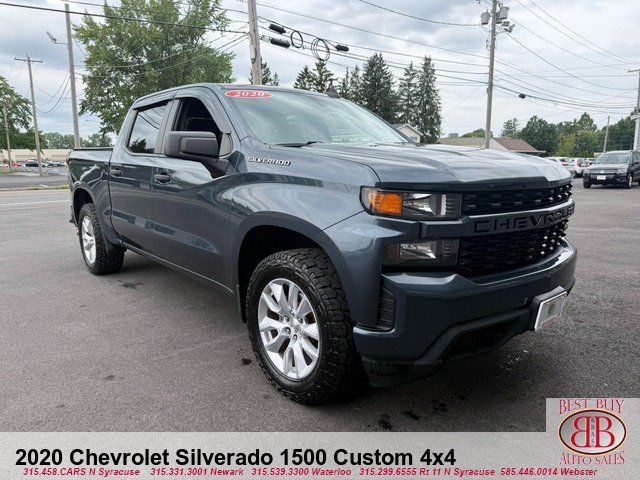 Used 2020 Chevrolet Silverado 1500 Custom w/ Custom Value Package AWD/4WD image 1