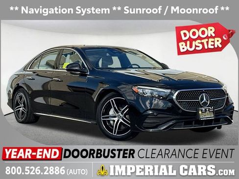 Used 2025 Mercedes-Benz E 350 4MATIC Sedan image 1
