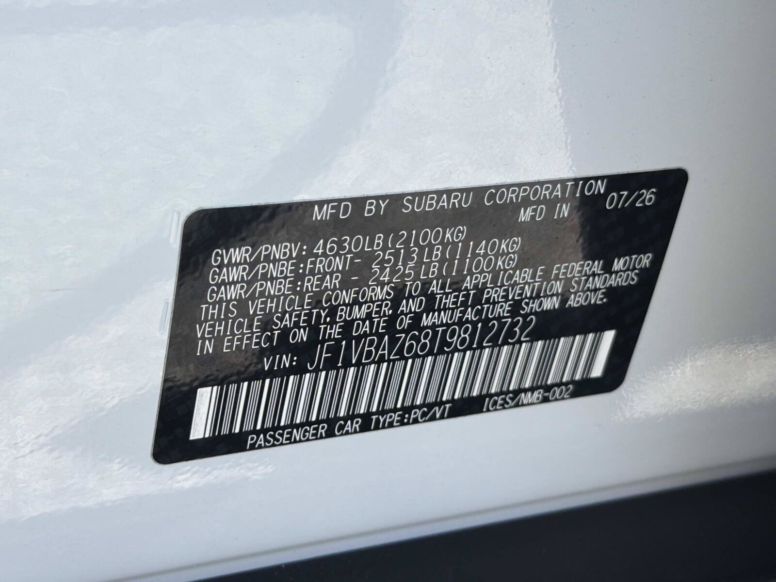 New 2026 Subaru WRX tS AWD/4WD image 27