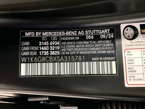 Certified 2025 Mercedes-Benz S 63 AMG S image 25