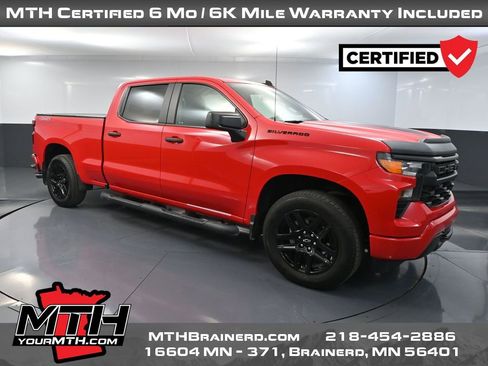 Used 2024 Chevrolet Silverado 1500 Custom w/ Rally Edition AWD/4WD image 1