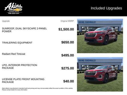 Used 2023 Chevrolet Traverse Premier FWD image 3