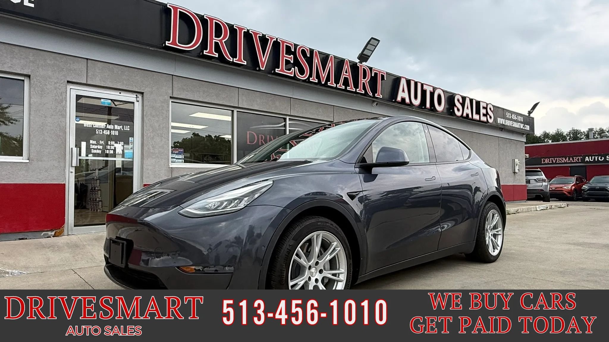 Used 2021 Tesla Model Y Long Range AWD/4WD image 1
