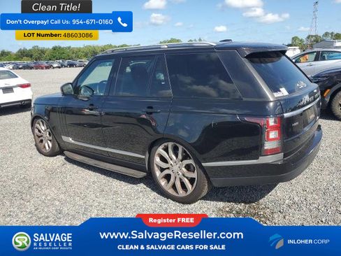 Used 2014 Land Rover Range Rover HSE image 3
