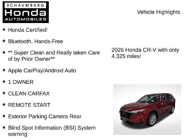 Used 2026 Honda CR-V EX image 14