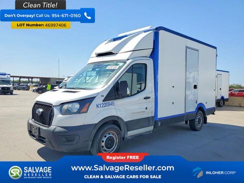 Used 2022 Ford Transit 350 w/ Upfitter Package RWD image 3