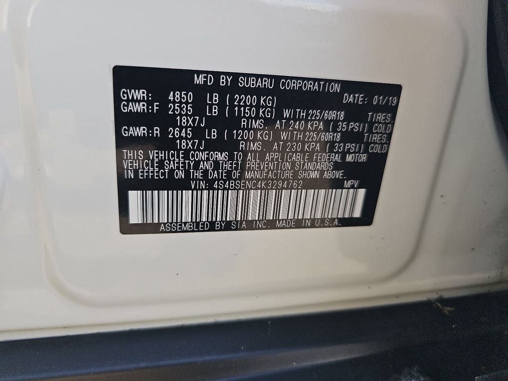 Used 2019 Subaru Outback 3.6R Limited AWD/4WD image 42