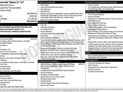 Used 2015 Chevrolet Tahoe LT image 44