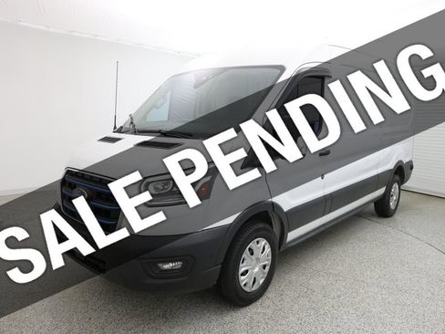 Used 2022 Ford E-Transit Medium Roof w/ Load Area Protection Package RWD image 1