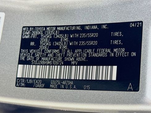 Used 2021 Toyota Highlander XSE image 29