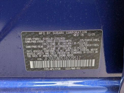 New 2026 Subaru Crosstrek 2.5i Limited w/ Crosstrek Mirror Package AWD/4WD image 19