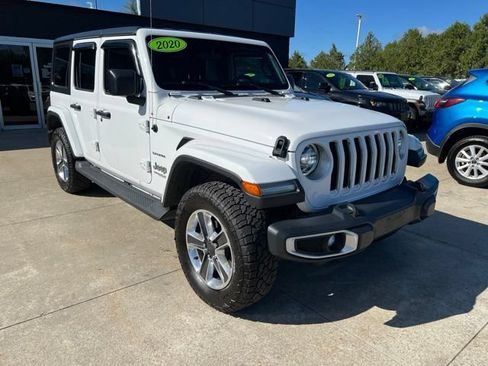 Used 2020 Jeep Wrangler Unlimited Sahara w/ Dual Top Group AWD/4WD image 1