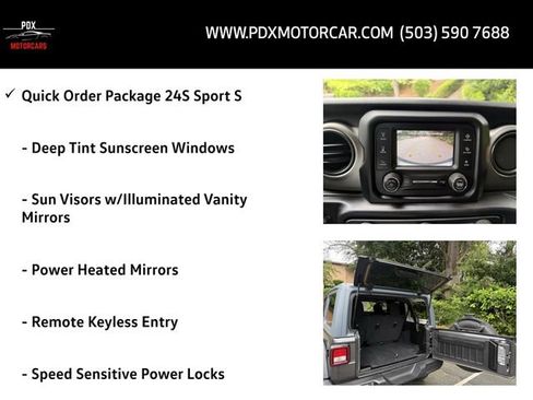 Used 2020 Jeep Wrangler Unlimited Sport S AWD/4WD image 10
