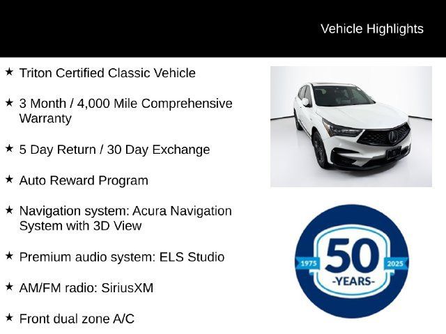 Used 2020 Acura RDX w/ Advance Package AWD/4WD image 8