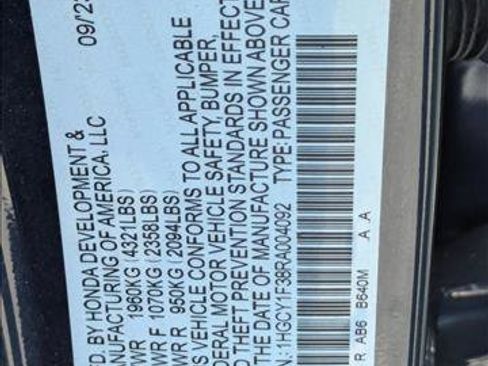 Used 2024 Honda Accord EX image 16