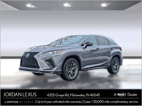 Certified 2021 Lexus RX 350 F Sport image 1