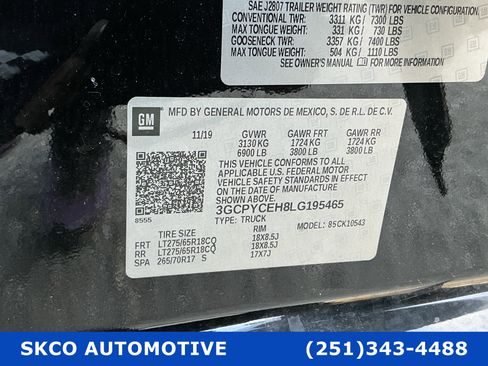 Used 2020 Chevrolet Silverado 1500 Custom Trail Boss w/ Custom Convenience Package image 28