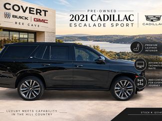 Used 2021 Cadillac Escalade Sport w/ Driver Assist Tech Package RWD 360° Tour