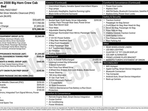 Used 2022 RAM 2500 Big Horn w/ Level A Equipment Group AWD/4WD image 37
