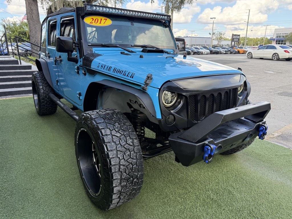 Used 2017 Jeep Wrangler Unlimited Sport w/ Max Tow Package AWD/4WD image 3