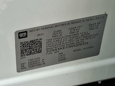 Used 2022 Chevrolet Equinox LT FWD image 27