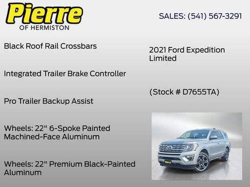 Used 2021 Ford Expedition Limited AWD/4WD image 24