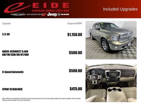 Used 2014 RAM 1500 Laramie w/ Protection Group AWD/4WD image 13