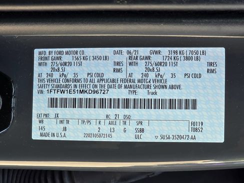 Used 2021 Ford F150 XL w/ STX Appearance Package AWD/4WD image 22