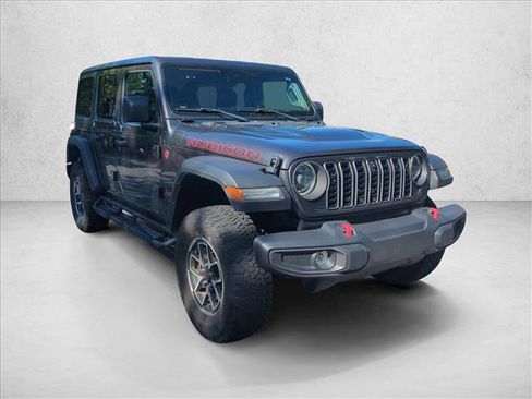 Used 2024 Jeep Wrangler Unlimited Rubicon w/ Technology Group AWD/4WD image 3