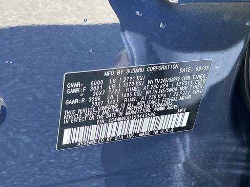 Certified 2025 Subaru Ascent Touring w/ Popular Package #1 image 35