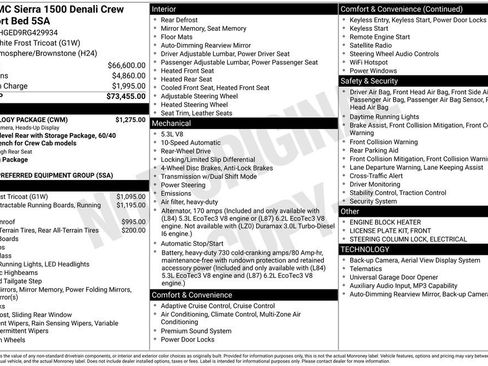 Used 2024 GMC Sierra 1500 Denali w/ Technology Package RWD image 2