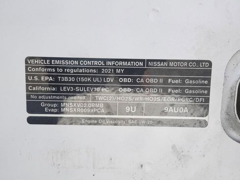 Used 2021 Nissan Sentra SV w/ Trunk Package FWD image 33