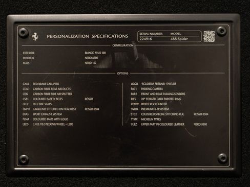 Used 2017 Ferrari 488 Spider image 24