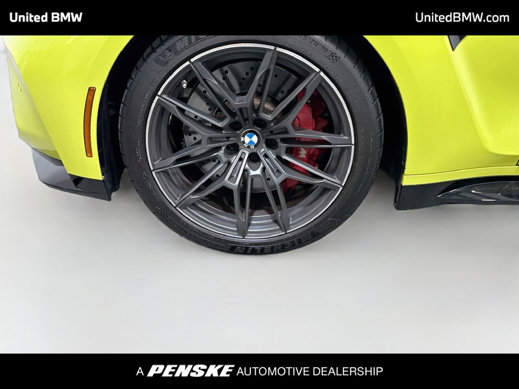 Used 2021 BMW M3 Competition w/ M Carbon Exterior Package RWD image 9
