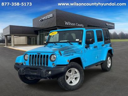 Used 2017 Jeep Wrangler Unlimited Sahara