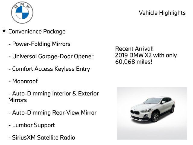 Used 2019 BMW X2 sDrive28i FWD image 4