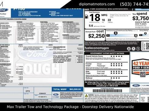 Used 2020 Ford F150 Lariat w/ Equipment Group 502A Luxury AWD/4WD image 2