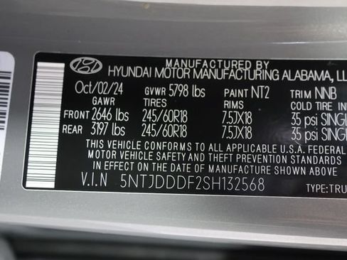 Certified 2025 Hyundai Santa Cruz XRT AWD/4WD image 29