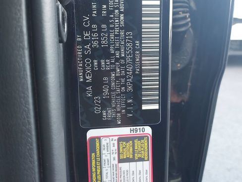 Certified 2023 Kia Rio S w/ Technology Package FWD image 23