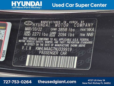 Used 2022 Hyundai Elantra SEL FWD image 31