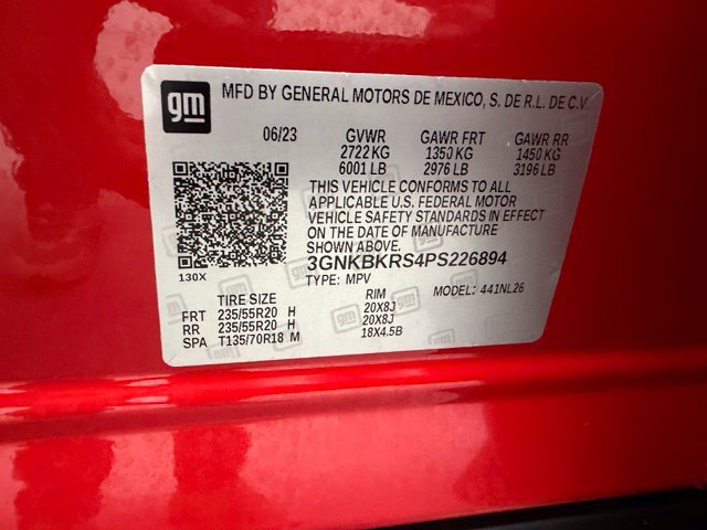 Certified 2023 Chevrolet Blazer RS w/ Driver Confidence II Package AWD/4WD image 23
