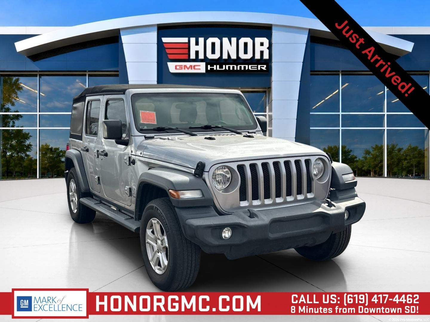 Used 2018 Jeep Wrangler Unlimited Sport S AWD/4WD image 1