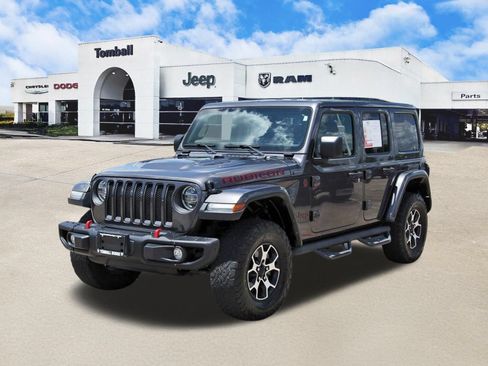 Used 2021 Jeep Wrangler Unlimited Rubicon w/ Steel Bumper Group AWD/4WD image 3