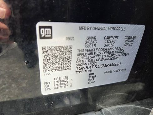 Used 2021 Chevrolet Tahoe Z71 AWD/4WD image 21