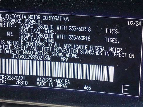 Used 2024 Lexus NX 350h AWD w/ Premium Package image 33