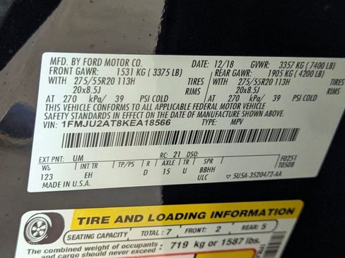 Used 2019 Ford Expedition Limited w/ Equipment Group 301A image 20